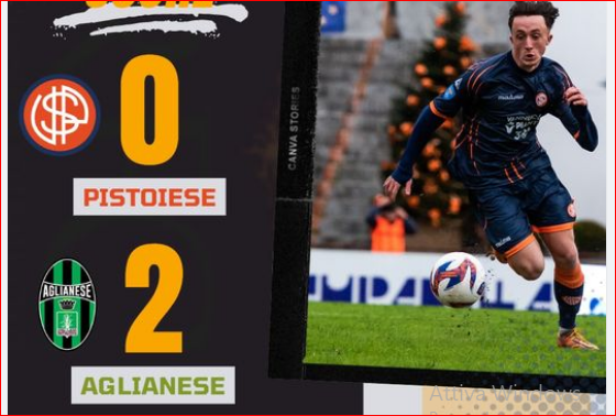 Pistoiese - Aglianese 0-2. Videocommento e analisi di Gianni Zei